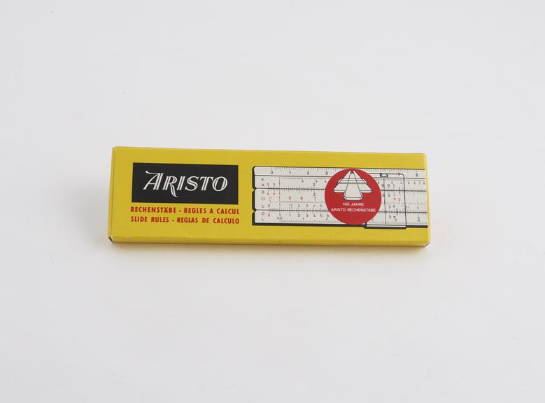 5-Inch Piccolo 816 Aristo slide rule from the 1973 catalogue