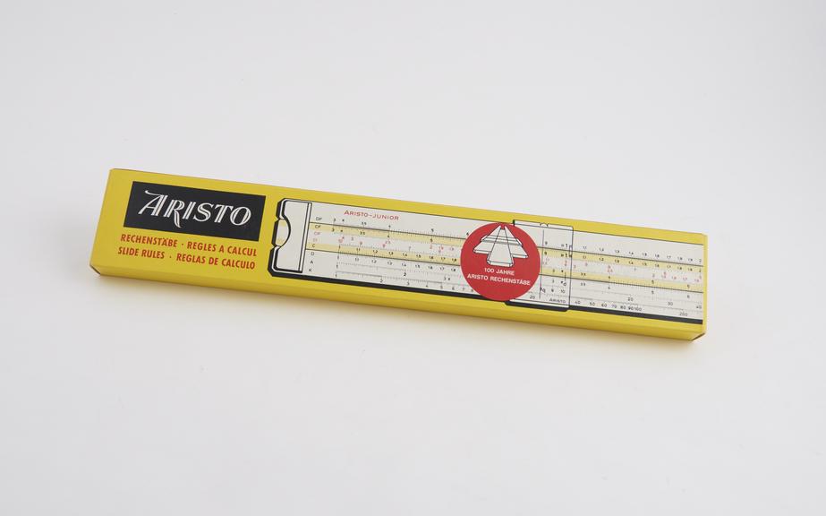 10-Inch JuniorTrig 0902 Aristo slide rule from the 1974