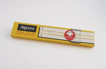 10-Inch BiScholar 0906 Aristo slide rule from the 1973 catalogue