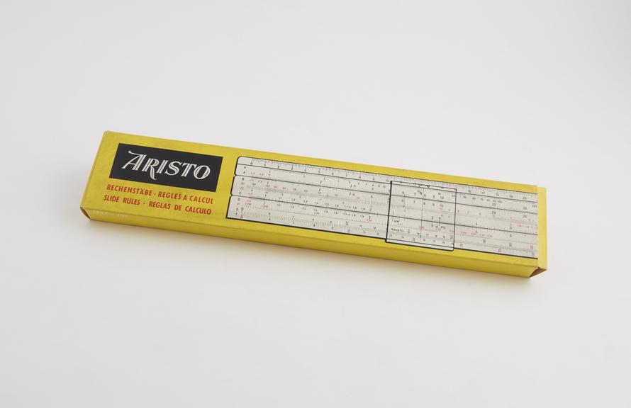 10-Inch Commerz II 965 Aristo slide rule from the 1973