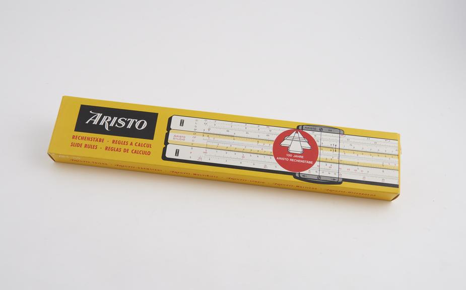 10-Inch Surveyor [Geodat] 0958/360o Aristo slide rule from the