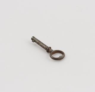 Key for Bramah mortise dead lock