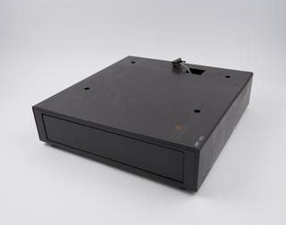 Drawer for cash terminal system, c 1985.
