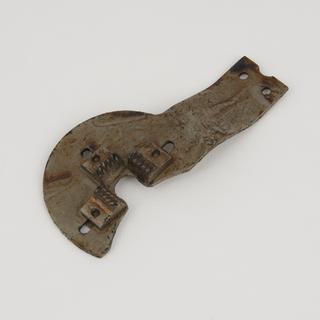 Singer lock stitch button-hole sewing machine head; component