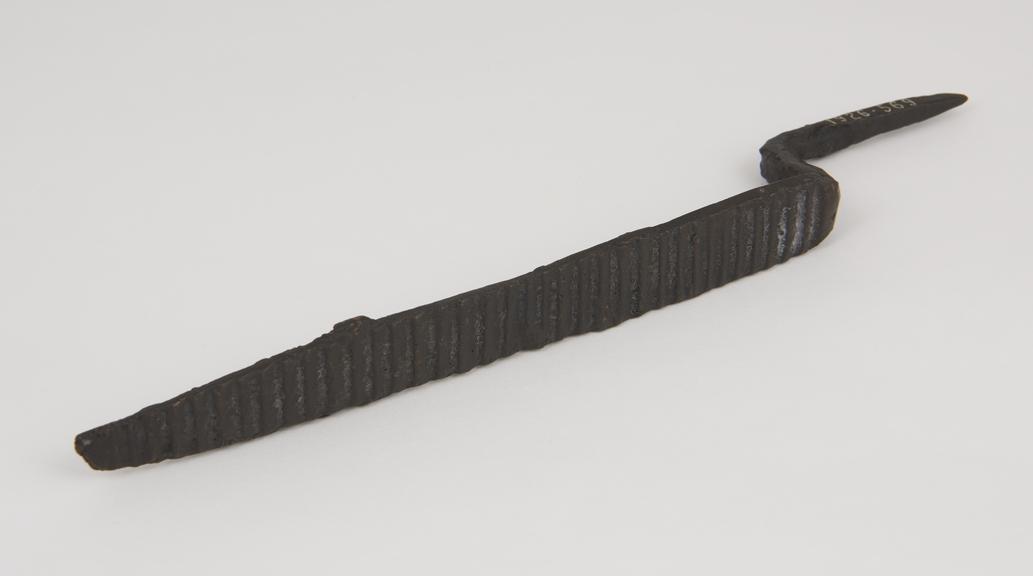 Replica of ancient roman rasp or cross file