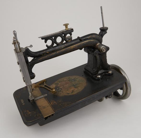 Warwick lock-stitch treadle sewing machine