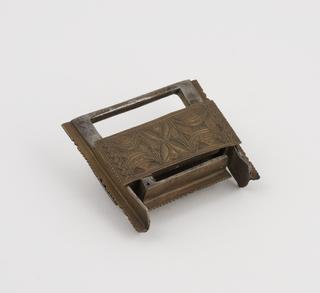 Metal padlock