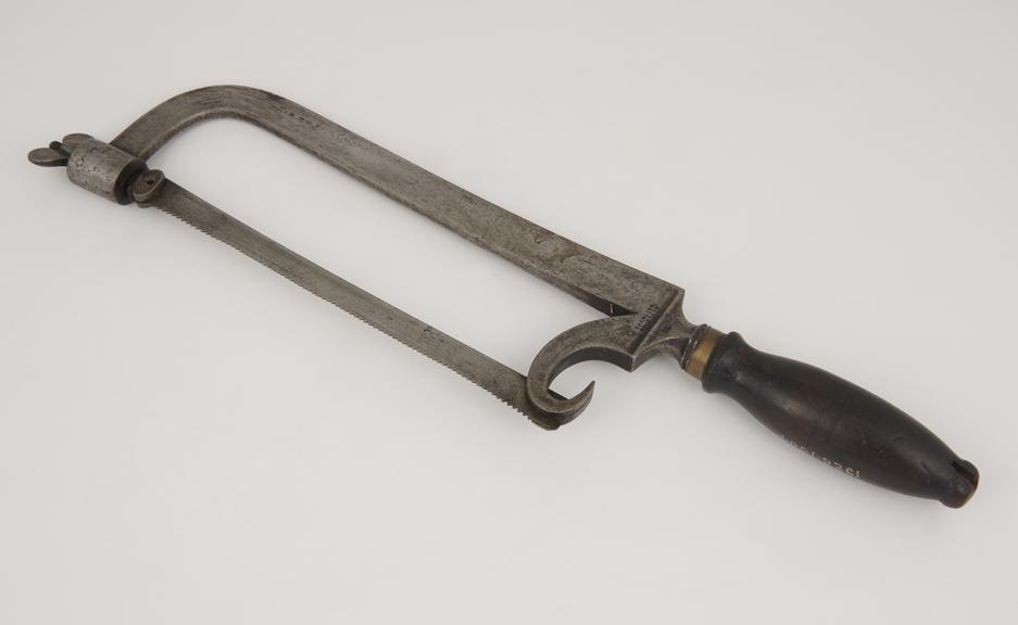 Hack saw,Lancashire pattern; early 19th Century