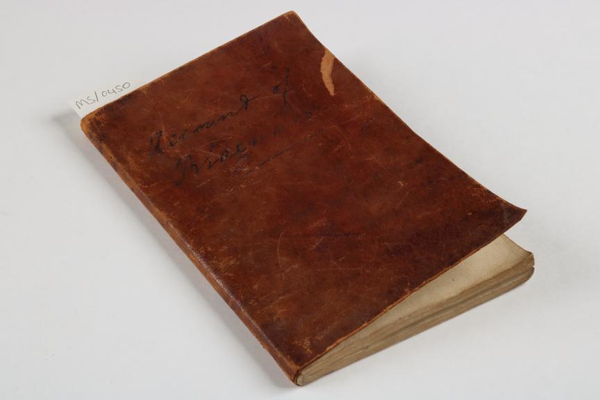 Notebook comprising 'Account of Blaenavon Iron Works'