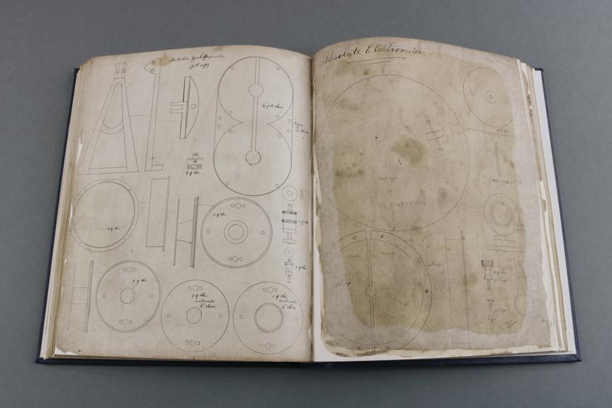 Volume of working drawings of scientific instruments