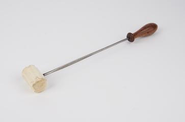 Ivory hammer for striking tuning forks