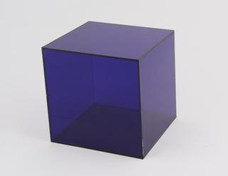 Perspex model of basic crystal form