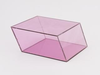 Perspex model of basic crystal form