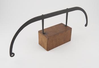 Sampling chamber from reconstruction of Robert Hooke's seawater sampler