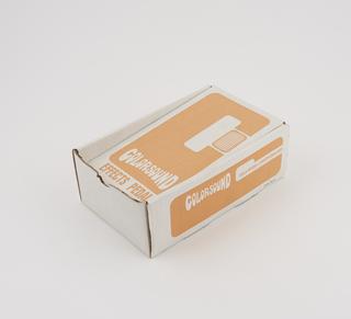 Cardboard box for guitar effects pedal