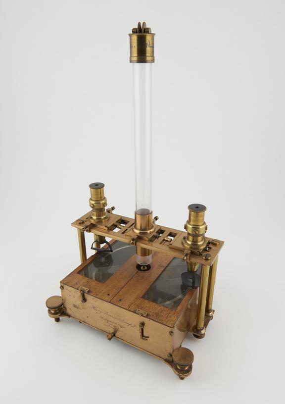 Unifilar variation compass and magnetometer by Henry Barrow &