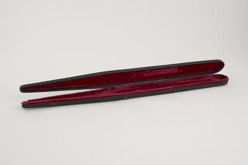 Fishskin case for proportional compass by Joseph Jackson