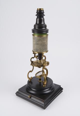 Culpeper type compound microscope