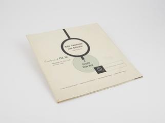 Cardboard folder for circular slide rule