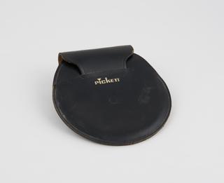 Leather pouch for circular slide rule