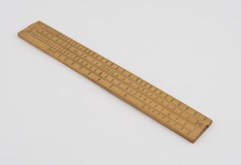 Paper maker's slide rule