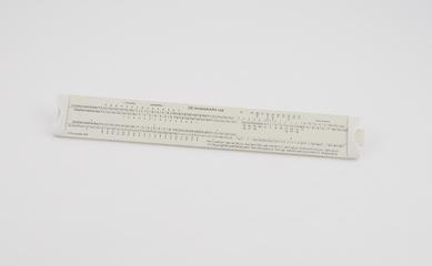 'Musigraph 100', slide rule for music theory