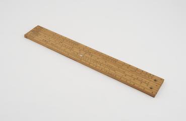 Hall's nautical slide rule