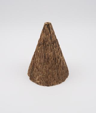 One of sixteen shapes, tested for exposure to rain, hail, dust & sand.