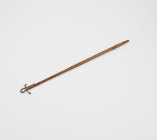 Centre pole from a model of a pair horse 'landau' carriage