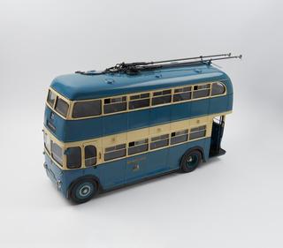 Model, of Electric trolleybus, 1950
