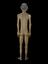Wooden Acupuncture Model