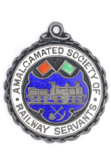 Medal,  Amalgamated Society of Railway servants