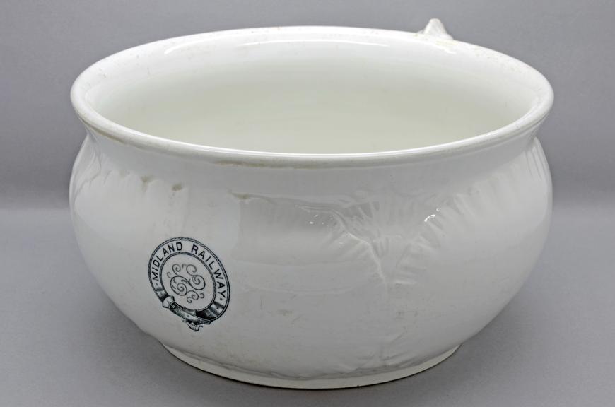 Midland Railway chamber pot