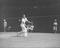 Daily Herald glass negative showing tennis star Fred Perry