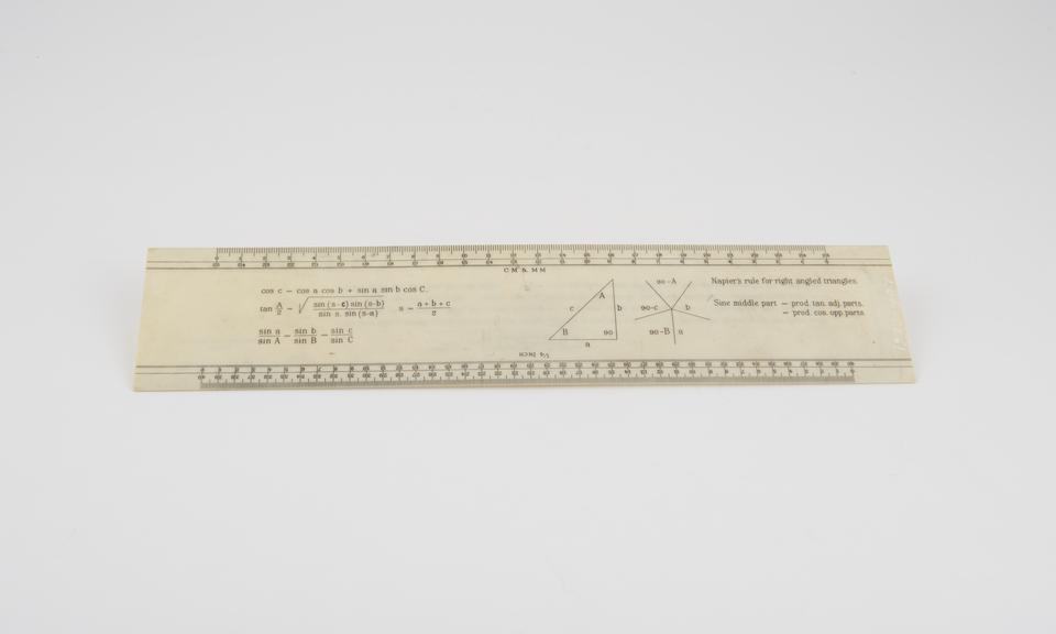 Hutchinson's stereographic protractor