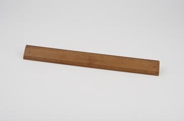Marquois scale rule in boxwood