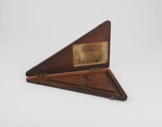 Case for set square, "Admiralty"