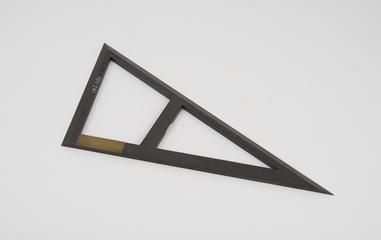 Metal set square, 60 degrees