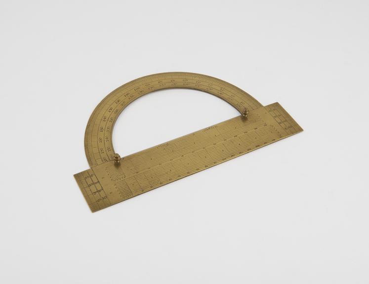 Six inch protractor