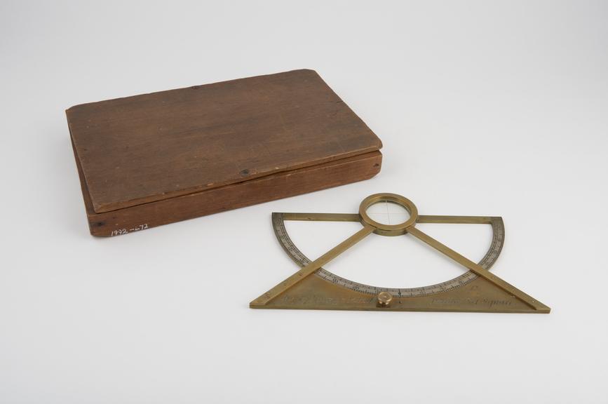 Digby Murray's patent radial set square', c. 1880'