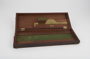 Case for Beck's patent protractor