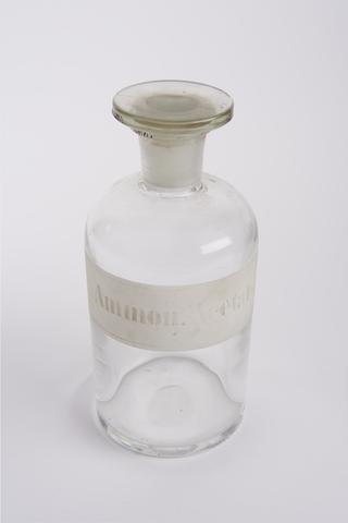 Reagent bottle for Acetic Acid, 20th century.