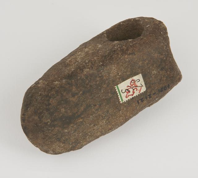 Stone axe head (from Jensen collection) with cylindrical