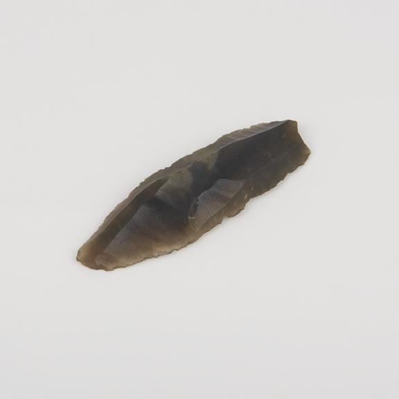 Small Stone Age, flake-type, flint hand tool