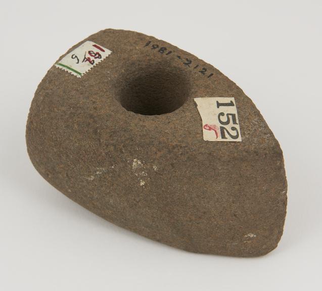 Stone axe head (from Jensen collection) with cylindrical