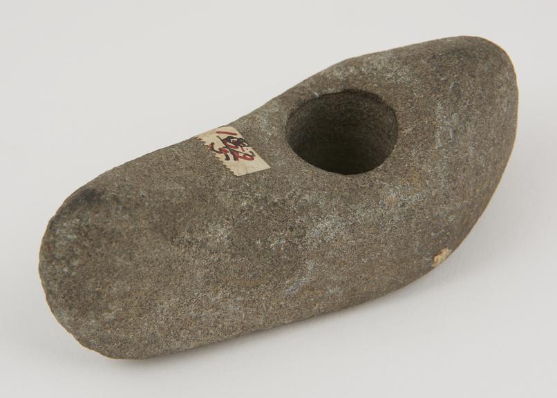 Stone axe head (from Jensen collection) with cylindrical