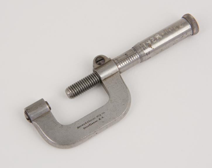 A direct digital display micrometer made by Brown and Sharpe