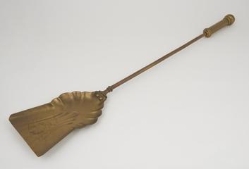 Fireside brass shovel