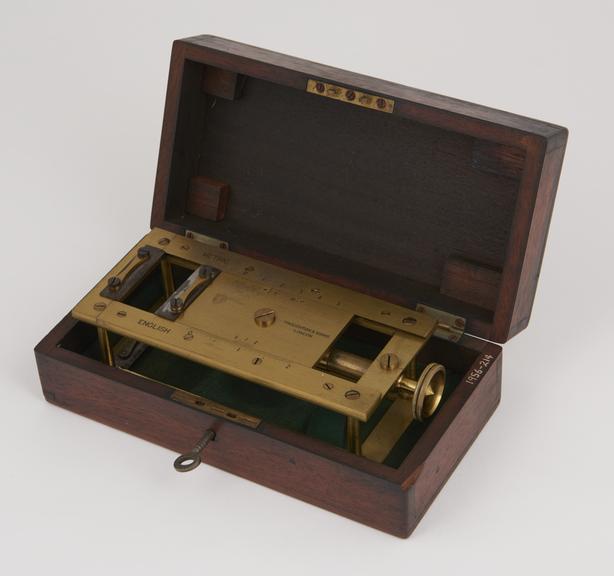 Frame micrometer made by Messrs