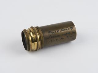 Eye-piece with lens, for 5-foot refracting astronomical telescope